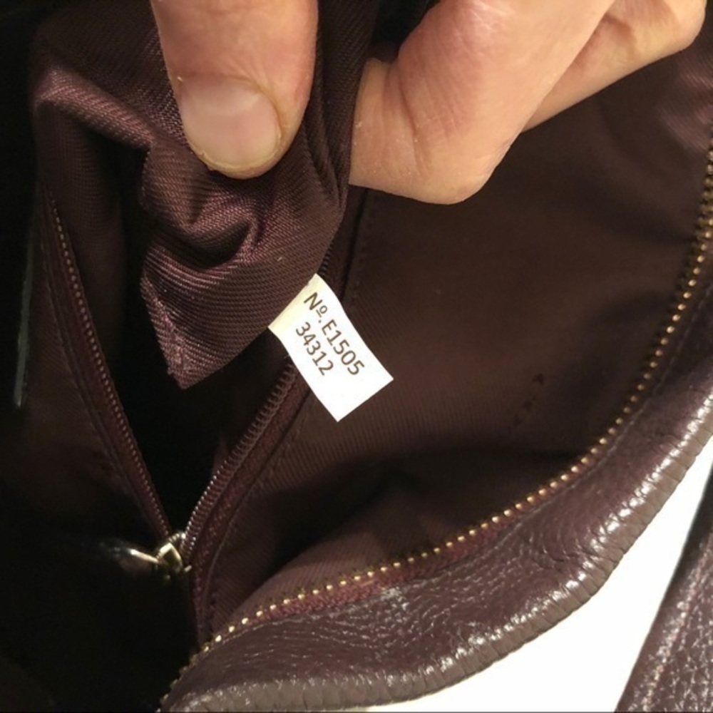 Coach scout maroon burgundy bag - Picture 7 of 15